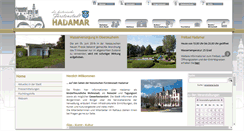 Desktop Screenshot of hadamar.de